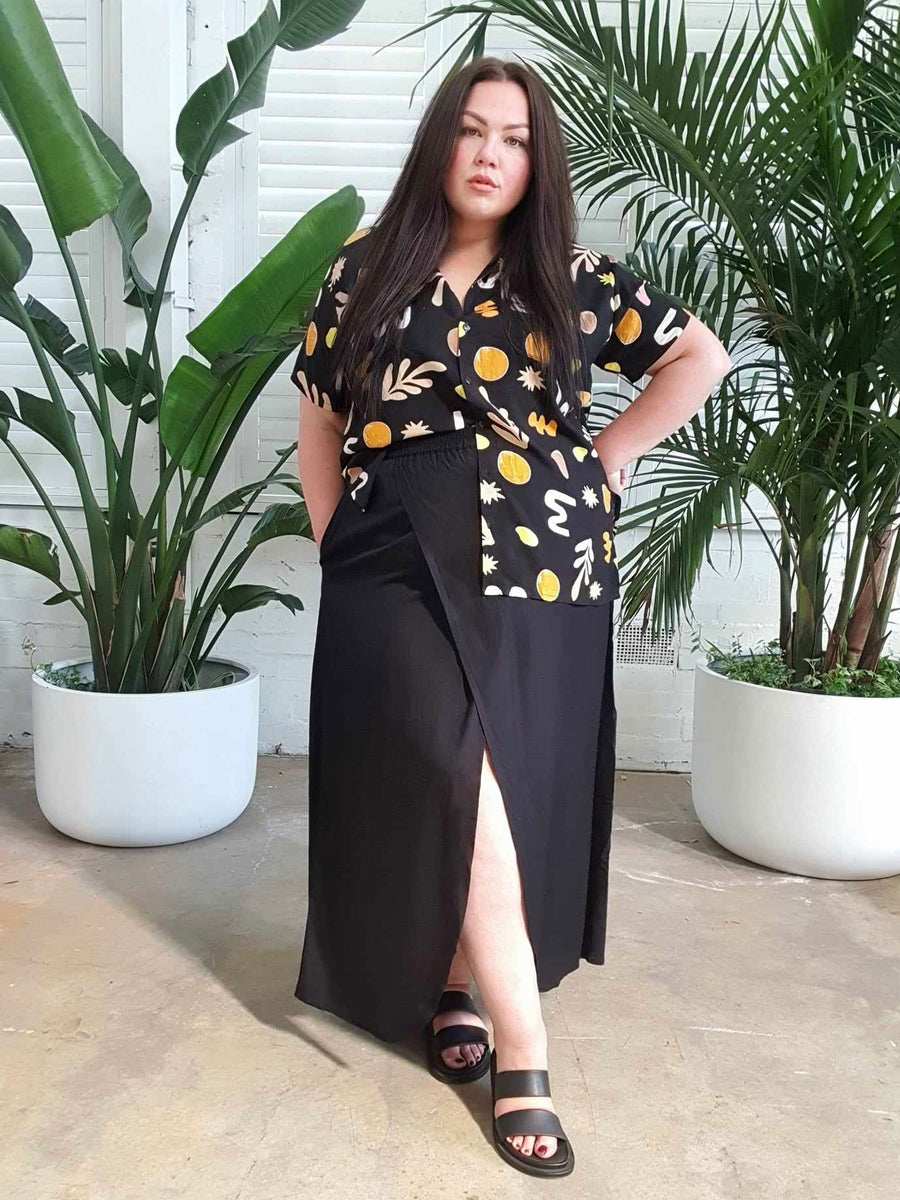 Micro Icon Skirt // Black
