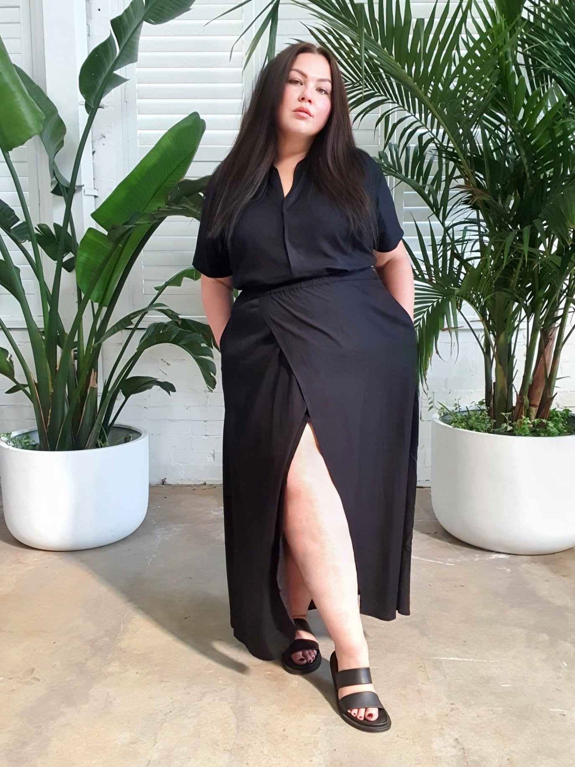 Micro Icon Skirt // Black