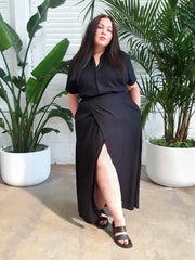 Micro Icon Skirt // Black