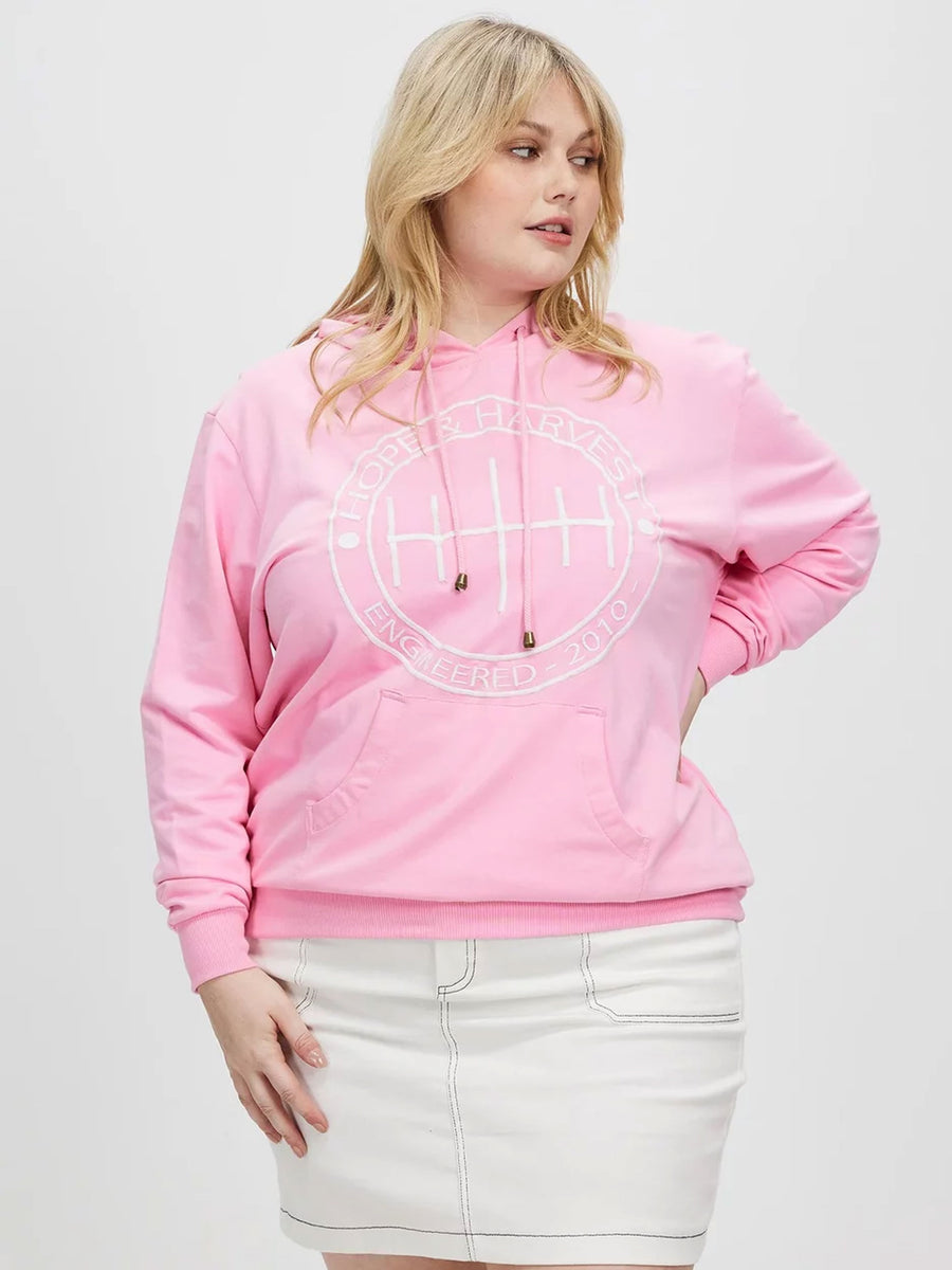 Signature Hoodie // Blush Pink