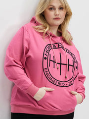 Signature Hoodie // Hot Pink