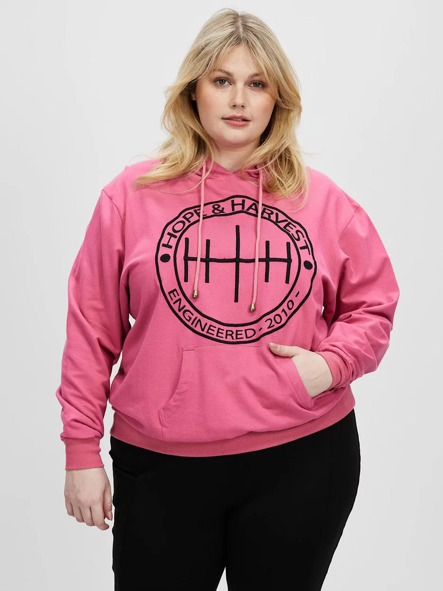 Signature Hoodie // Hot Pink