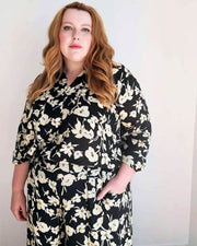 Nina Shirt // Mono Floral
