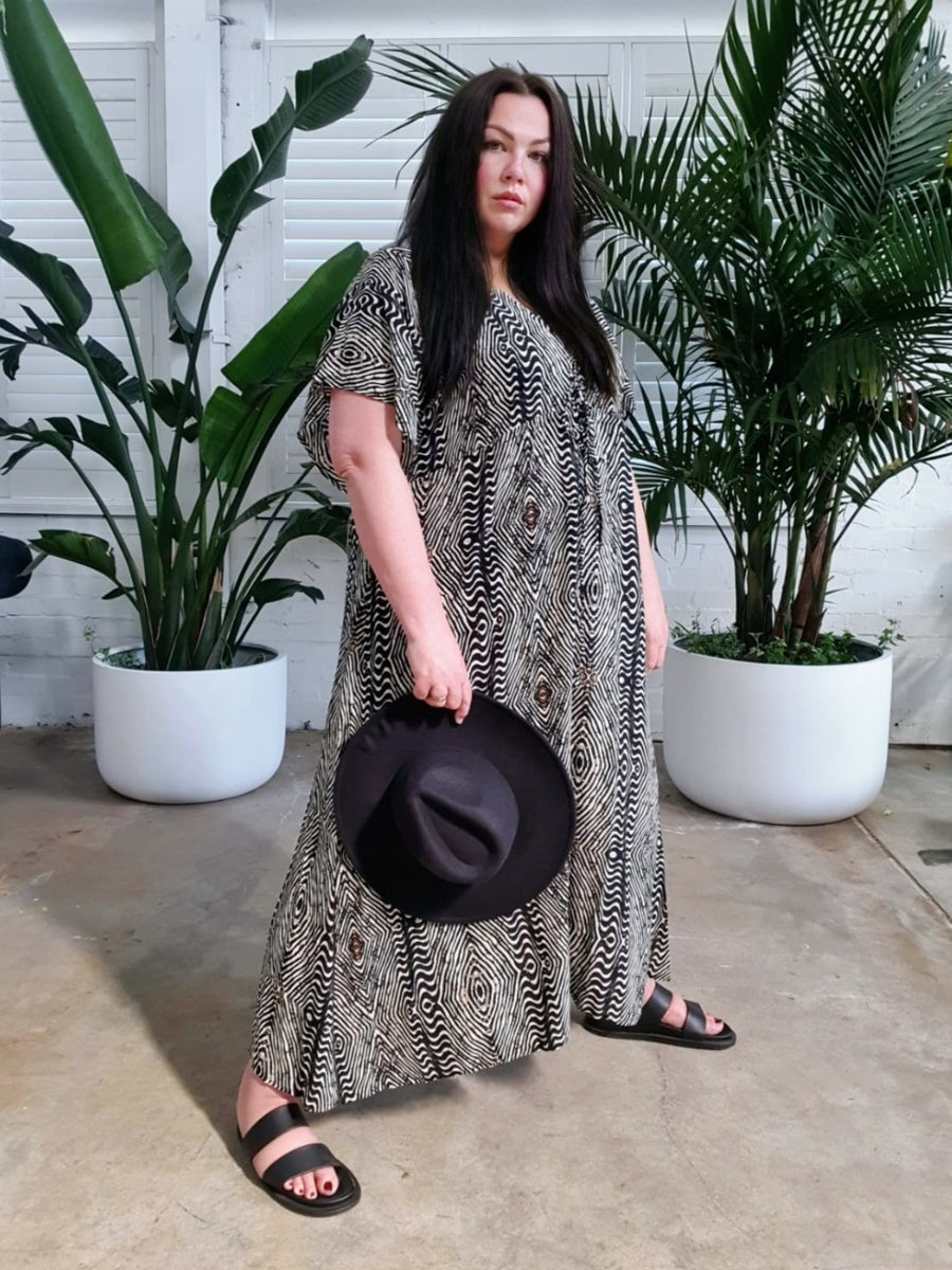 Kaftan Maxi Dress // Zumba