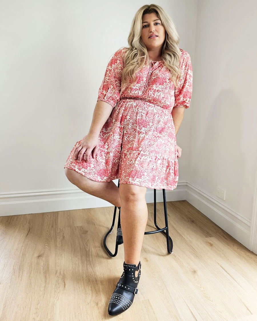 Stevie Dress // Red Dahlia