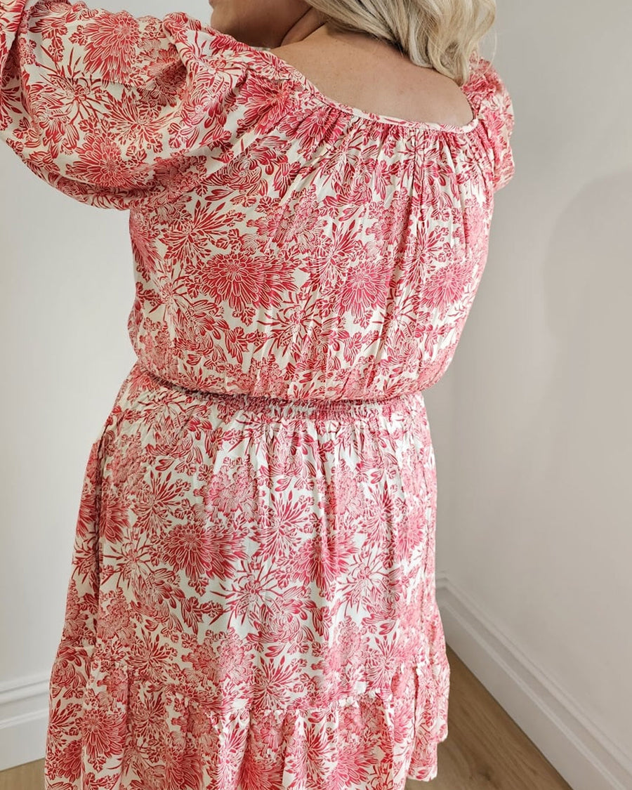 Stevie Dress // Red Dahlia