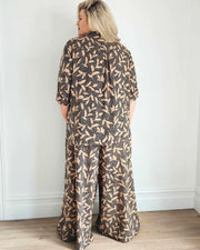 Nina Shirt // Leaf Multi - Now available from size 8 to 26