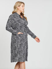 Milan Shirt Dress // Scatter