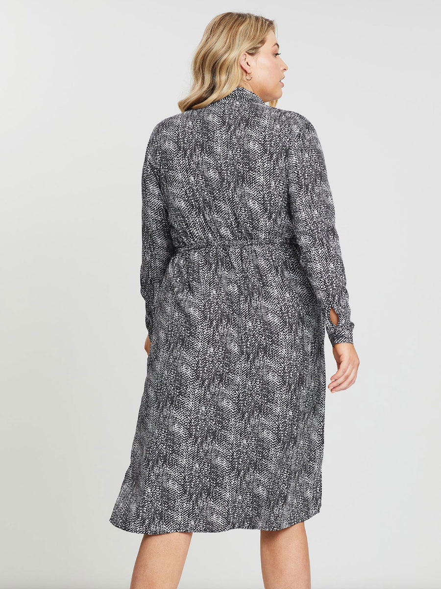 Milan Shirt Dress // Scatter