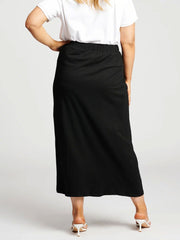 Tulip Wrap Skirt // Black