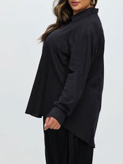 Classic Tunic Shirt // Black