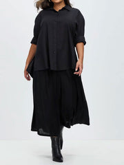 Classic Tunic Shirt // Black