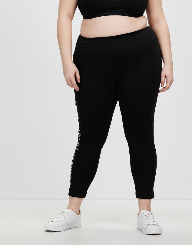 Curve Activewear Full Length Tights / Leggings w Pocket