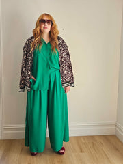 Leopard Print Sukajan Bomber with Snake Patch // Limited Edition Pre-Sale