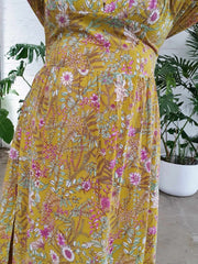 Helena Convertible Dress // Citrus Wildflower
