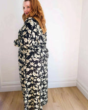 Palazzo Wide Leg Pants //Mono Floral
