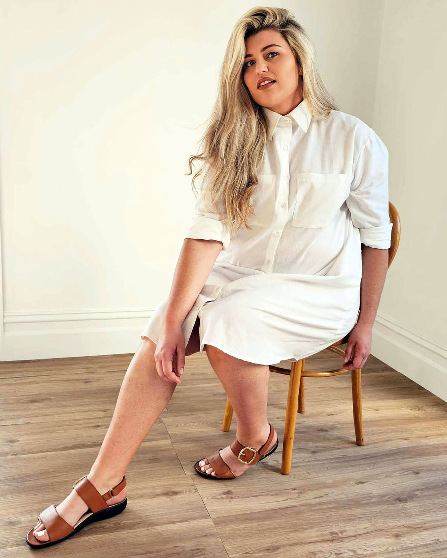 Boyfriend Shirt Dress // White