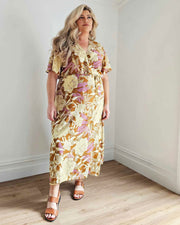 Hadley Maxi Wrap Dress // Earth Native