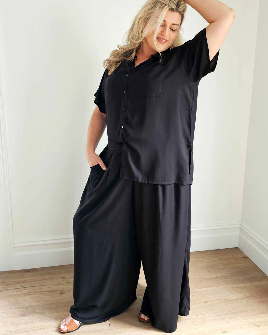 Palazzo Wide Leg Pants // Black PRE-SALE