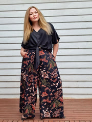 Palazzo Wide Leg Pants // Woodland