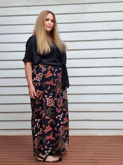 Palazzo Wide Leg Pants // Woodland