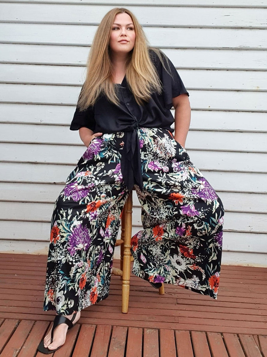 Palazzo Wide Leg Pants // Native