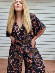 Tie Front Top // Woodland